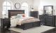 Allentown Traditional Bedroom Set in Brushed Coffee