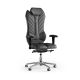 Monarch Ergonomic Leather Chair in Black