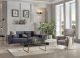 Carlino Convertible Living Room Set in Napoly Navy